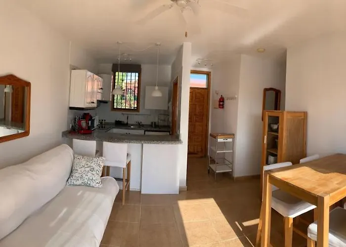 Bright With Pool In Tenerife South Apartment *